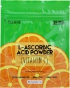 Duda Energy asc01oz Bag of L-Ascorbic Acid Powder 99+% 食品等级 USP36/BP2012 天然发酵纯晶体 维生素C, 1 oz, White