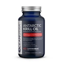 100%纯磷虾油1000mg,Omega 3,最高浓度 56% 磷脂、胆碱和Astaxanthin、可持续南极超级沼泽、DHA、EPA、心脏、脑、眼和皮肤护理、无鱼油