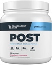 透明实验室后-使用L-Glutamine、Beta-Alanine和BetaPure Betaine Anhydrous 用于肌肉恢复和肌肉建筑的劳动后恢复肌肉制造器-30架草莓柠檬水