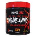 Insane Labz Insane Amino Hellboy Edition, 带有能量聚焦肌肉的BCAA Recovery, Intra Workout Powder, 2 1 分支链氨酸粉, 30 Srvgs, 柠檬水