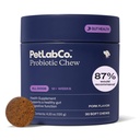 PetLab Co. 狗的抗生素,支持Gut Health,偶发痢疾,消化性健康与季节性过敏症 - 猪肉 Flavor - 30 Soft Chews - 包装 May Vary