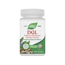 自然之道 DGL 嚼盘, 舒缓消化救济*, 对偶发胃的消化作用*, Deglycyrrhized Licorice 提取, Gluten Free, Licorice Flavored, 100 片 (包装 May Vary)