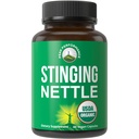 USADA 有机制成网状叶粉(英语:Official Stinging Nettle Vegan Capsules Made with Stinging Nettle Leaf Power)用于前列腺,发型生长,过敏. 胜过根或种子提取。 植物草药补充片,60药片