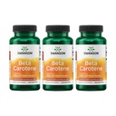 Swanson Beta-Carotene Vitamin A 25000 IU 皮肤眼免疫系统 健康抗氧化剂支持 7500 mcg 300 Softgels Count(3 Pack)