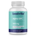 BESTVITE Alpha GPC Choline 600mg Pervice (120 Veggie Capsules) - 无 Stearates - Vegan - 非 GMO - Gluten Free (英语:Gluten Free) - 百草枯 - 百草枯 - 百草枯 - 百草枯