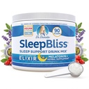 Danielle Sleep Bliss博士 - 所有天然美拉图宁睡眠补充、支持和救济饮料混合