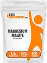 bulk Assupports.com 镁马特粉 - 镁辅料 高生物蒸汽度 - 不受欢迎的Gluten Free,每服2.5g,500g(1.1磅)(包1)
