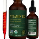 全球疗程 - 有机维生素 B12 5000 MCG 亚语液体 - 甲基Cobalamin, Hydroxo Blend & More - 成人甲基滴水 - Vegan, Non-GMO, VIT B12,维生素补充剂(2 Oz)