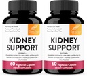 Sandhu's Kedney Cleanse Detox & Reference Support Supplies for Men and Women 配有 Cranberry 提取器 帮助支持Kedney & Urinary Tract 健康 60 蔬菜卡普尔斯(包2)