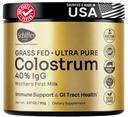 Premium Colostrum 最高IgG 用于Gut健康、免疫支持和复苏超级食品、抗衰老 -- -- 纯草药Bovine Colostrum 粉末 -- -- 母亲的第一牛奶,60种服务,不好吃