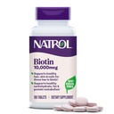Natrol Beauty Biotin 1万mcg 维生素换美,100片,100天供应