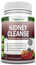 KIDNIE CLEANSE - 排毒与支持尿道切克、布拉德和肾脏 - 所有天然草药补充配方 有机Cranberry、Astragalus、Turmeric、Goldenrod、Gravel Root、Juniper和更多