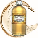 MediCOPPER 血液促进器 真正的类固醇铜 CuNP 营养剂 - 清玻璃瓶500毫升