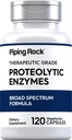 螺旋岩蛋白酶 补充 120 Capsules → Broad Spectrum Complex → Vegetarian, Non-GMO, Gluten Free