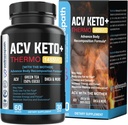 ACV Keto 补充品 母亲苹果苹果 苹果 苹果 醋 (1455 Mg) 代谢和Appetite 支持的药丸 THERMO ACV Keto Pills for Wight Loss and Belly Fat, 成年 攀枝花 Capsules for Women Men