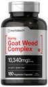 Horbäach Horny Goat Weet Complex 180 Capsules | Vegetarian, Non-GMO, 和 Gluten 自由公式 与特里布卢斯, 马卡, Yohimbe, 和 L-Arginine
