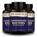 Mercola Lumbrokinase Enzymes博士 - 延迟释放公式 - 心血管和能量支持的饮食补充 - 非GMO,Gluten-Free & Soy-Free - 30 Capsules (30 services), 3 Pack
