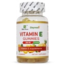 维生素E Gummys 268mg, 美味, Vegan, Non-GMO, 成人Gummy 补充品, Immune, 皮肤和眼睛支持, 60 Counter