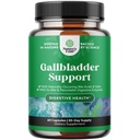 Ox Bile Salts for Gallbladder Support - 纯化Bile Salts 配有 Pancreatin 消化酶 Ox & Betaine HCL - 无 Gallbladder 和消化酶健康20天的补编