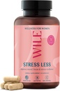 WILE Menopause & Perimenopause 妇女与Ashwagandha -- -- 黑人Cohosh的心理压力缓解 -- -- 改善摩擦、睡眠、荷尔蒙平衡的前期支助 -- -- Vegan,30名服务员