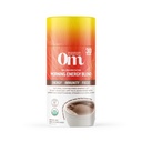 Om Mushroom Superfood Morning Energy Blend Mushroom Powder Drink, 8.47 Ounce Canister, Coffee Free Energy Drink with Cordyceps, Vitamin D2, Agaricus Bisporus, Lion's Mane, Rhodiola, Turky Tail (英语:Agaricus Bisporus, Rhodiola and Turky) 咖啡自由能源饮料,配以Cordyceps,Vitain D2, Agaricus Bisporus,狮子马内,Rhodiola和土耳其泰尔