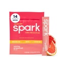 AdvoCare Spark - 能量饮料混合剂 - 维生素和氨基酸补充剂 - 支持能量和焦点* - 便携式免疫支持* - 无糖 - 日出葡萄果,14个棒包(2.5 oz)