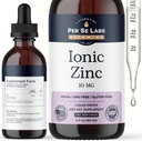 Per Se Labs Ionic Zinc Liquid - 10 mg 高吸收 240 为成年人服务 液化锌滴 - 免疫支持皮肤护理 锌补充剂 - Vegan Zinc Sulfate 抗氧化剂 饮食补充剂 - 2 Oz