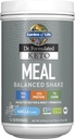 生活花园博士 配制的 Keto Meal balanced Shake - Vanilla Powder, 14 services, True Grass Fed Butter & Whey 蛋白质加蛋白质, Non-GMO, Gluten Free, Ketogency, Paleo Meal 替换
