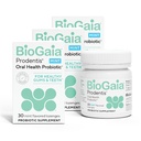 BioGaia Prodentis 3-Pack 牙科良药 Lozenges 推广健康口服和牙齿 防御牙科问题 补充口服微生 改善口服健康 · Mint Flavor 90天供应