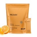 ProMix 营养 Debloat 与Baobab-富含维生素C, Bloating Relief, 免疫支持-Orange-30 服务(30包)