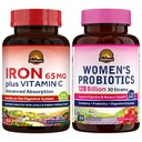 Vitalitown 妇女抗生素和铁辅料包