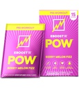 EBOOST POW 天然工作前粉 - 15个包,Berry Melon Fizz - 预工作能源助推器 Gym 补充饮料 男女混合饮料 - 性能,联合流动支持 - 格鲁滕-无