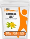Bulk Assupports.com Damiana 提取粉末 - Damiana 补充剂,草药补充剂 - Vegan & Gluten Free, 400 mg / service, 250g (8.8 oz) (Pack of 1).