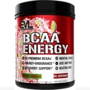 Evlution EVL BCAAs 氨基酸粉 - 氨基酸粉 - 氨基酸的能量前置工作粉 肌肉复苏 精液生长和耐力 - 用天然咖啡因补充工作后复苏饮料 - Cherry Limeade