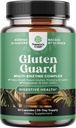 Fast Active Gluten 消化酶促进不容忍 - Gluten Digestive Enzymes for Dibloat 与 DPP IV Blend Plus Lipase Amylase Bromelain 为古特健康与消化支持 - 30 Ct
