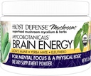 主机 Defense MycoBotanics Brain Energy * 粉末 - 配有狮子马内蘑菇的Brain & Focus支持补充剂 - 配有Yerba Mate 供能源支持的饮食补充剂 - 3.5 oz(33架) *