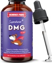 用于狗的DMG Premium DMG – DMG 液体支持免疫健康,皮肤, Stamina,肌肉,压力和性能 - Dimethylglycine(DMG) 面向所有年龄,大小和微小的DMG – 4oz