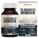 黑种子油软胶 | 5% Thymoquinone - TQ-Advanced | 高概率 - 每卡普尔500毫克 - 15:1 聚焦于奈杰拉·萨蒂瓦提取, Raw Form, Vegan 配方,玻璃瓶(60软胶)