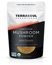 Terasoul超级食品 有机狮子的马恩蘑菇粉(4:1 提取), 5.5 Ounces
