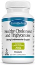 Euromedica 健康胆固醇和三聚氰化物 -- -- 60 Capsules -- -- 临床研究Amla -- -- 支持健康HDL和三聚氰化物水平 -- -- 非GMO、Vegan、Kosher -- -- 30种服务
