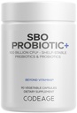 编码 SBO Probiotics, 100亿 CMFOs per service, 多种草原土壤基有机物 混合体和有机发酵植物混合体, 沙滩稳定, 90 Capsules
