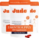 Jude Bladder Control Tables, Daily Supplements, 减少漏泄, Relieve Need-to-Go Emergency, 改善睡眠, 过度活动 Bladder Tables, 180 Capsules