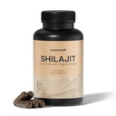 有机喜马拉雅Shilajit Resin 提取 - 1000 mg Max Potency, 男女实验室测试纯 Shilajit, 85+ 跟踪矿物 Fulvic酸, 免疫支持, 能量,认知, 2个月供应, 120卡普尔