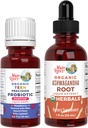 MaryRuth 有机体 精密生殖药滴(Raspberry) & Ashwagandha Drops – UDA 有机体 – Gut 健康、放松、和整体健康 – Vegan, Non-GMO, Gluten Free