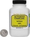 活化炭 [C] ACS Granules 4 Oz在美国航天瓶中100%的分级课程