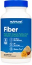 配有生前纤维的努特里科特纤维(Nutriccost Fiber Capsules) 150 Capsules - CCOF 认证补编,配有有机肽胡斯克和有机耶路撒冷 Artichoke, Gluten Free, 3 G Per Service
