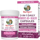 MaryRuth Organizations 3-in-1 Daily Health 40+ Probiology for Women 临床测试 + 女性雌激素补充 + 5000亿 CMFU → Allergen Free + 30 ct