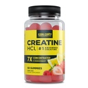 CON-CRET Creatine HCl Gummys for Men & Men & Women – 肌肉,认知,细胞能量支持 → 无布局或Cramps → USA Made → Berry Zing(60个计数)