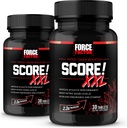 部队指挥官得分! XXL, 2- Pack, Nitric Oxide Buster Supplement for Men with L-Citrulline, Black Maca, & Tribulus 改进运动性能, 增加 Stamina, 和支持血液流动, 60 张牌匾