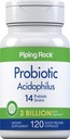 (原始内容存档于2018-09-21) (英语). Piping Rock Probiotic Acidophilus Capsules for Women and Men 3 illion Live Cults 120 Pills 14 Strains Supplements QQ Non-GMO, Gluten Free (英语).